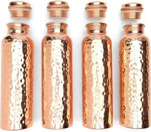 Wholesale Manufacturer's Pure Copper Water Bottle Leak-Proof Ayurvedic Health Benefits Yoga Metal Stainless Steel Tumblers - Product Image 3