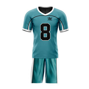 Uniforme de fútbol con bandera cómoda y transpirable Uniformes de fútbol con bandera profesional de manga corta a la venta - Product Image 1