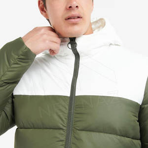 Fabricantes de ropa, chaqueta acolchada cortavientos cálida de invierno para hombre personalizada, chaqueta ligera resistente al agua - Product Image 5