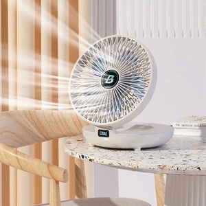 Ventilador de Mano Recargable por USB, Ventilador Eléctrico Plegable para el Hogar, Ventilador Personal con Alta Velocidad de Viento - Product Image 4