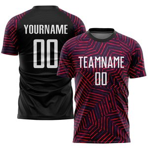 Youth Custom Professional Sportswear Set Polyester Soccer Wear with Customized Football Team <b>Name</b> Sublimation Print - Product Image 3
