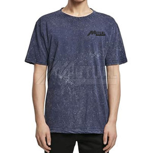 Vente chaude T-shirts légers délavés à l'acide pour hommes 100% coton tricoté respirant Street Wear - Product Image 4