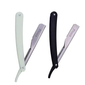 Proveedor mayorista Pissco de maquinillas de afeitar manuales de acero inoxidable, maquinillas de afeitar de seguridad de filo recto para el cuidado personal masculino y la depilación. - Product Image 3