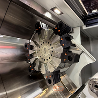 Centre de tournage CNC de haute précision TCK900, système contrôlé FANUC GSK, mandrin à 3 mors, tour CNC incliné pour le tournage de pièces aéronautiques