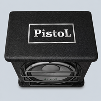 Caja acústica portátil de alta resistencia para subwoofer de coche de 12 pulgadas, 4 ohmios, 250W RMS, 1000W de pico, para mejora de audio en vehículos