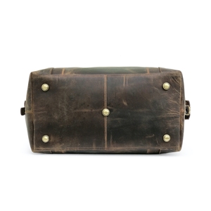 Sac de sport de week-end en cuir Buffalo Traveler Bagages de qualité supérieure pour le voyage - Product Image 6