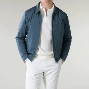 Veste bomber d'hiver personnalisée de haute qualité avec logo sur le devant, tendance streetwear pour hommes et femmes, 100% polyester, vente directe d'usine - Product Image 5