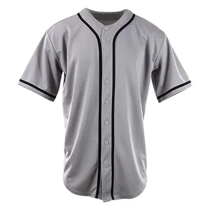 Jersey de béisbol personalizado de fábrica para hombre, camiseta en blanco a la moda, camiseta de béisbol al por mayor, camisetas de béisbol en blanco baratas, OEM personalizadas