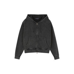 Conjunto Deportivo de Invierno para Mujer, Transpirable, Holgado, con Cremallera, Color Negro, Felpa de Algodón, OEM - Product Image 5