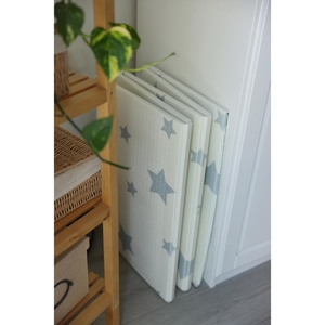 Single-Sided 120x130x1cm Foldable Baby <b>Play</b> Mat Non-Toxic XPE <b>Foam</b> Waterproof & Lightweight Design Stars Stylish & Practical - Product Image 4