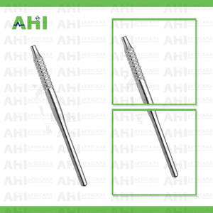 ด้ามจับกระจกกลวงทรงกลมสำหรับงานทันตกรรม ทำจากสแตนเลส AHI ใช้ในงานผ่าตัด อุปกรณ์สำคัญสำหรับการวินิจฉัยและตรวจสุขภาพทางทันตกรรม - Product Image 4