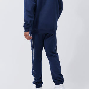 Conjunto Deportivo Casual de Otoño para Hombre, Talla Grande, Sudadera con Capucha y Pantalones con Logotipo Personalizado - Product Image 3