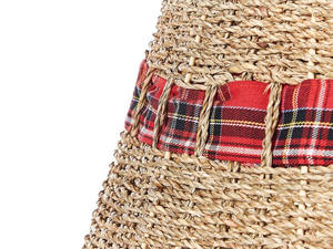 Classic Natural Seagrass <b>Wicker</b> Christmas Tree Collar Christmas Tree Skirts Handmade for Christmas Decorative From Vietnam - Product Image 4