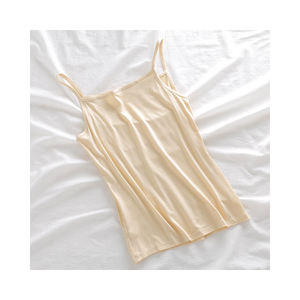 Camiseta sin mangas de lona con logotipo personalizado para mujer al por mayor 2024 para gimnasio Fitness entrenamiento transpirable Casual algodón sin mangas deportes - Product Image 3