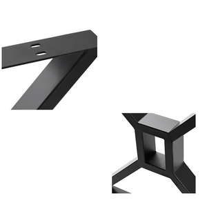 โต๊ะกาแฟที่ทันสมัยพร้อมกรอบโลหะที่แข็งแรงและท็อปส์ไม้ธรรมชาติ - Product Image 3