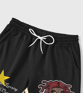 Logotipo personalizado Ligero Casual Jogging Alta calidad Al Aire Libre Moda Impresión digital Pantalones Acampanados para hombres - Product Image 6