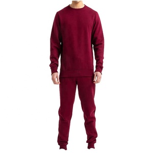 GLORY Conjunto Deportivo de 2 Piezas de Forro Polar de Algodón de Secado Rápido, Ligero y Ecológico, Estampado, Unisex, Talla Grande, Sudadera con Cuello Redondo - Product Image 1