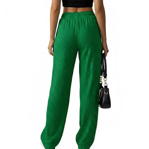 Premium Quality Loose Fit Women <b>Rhinestone</b> Trouser Hot Selling Product Cotton Made Women <b>Rhinestone</b> Sweatpants - Product Image 2