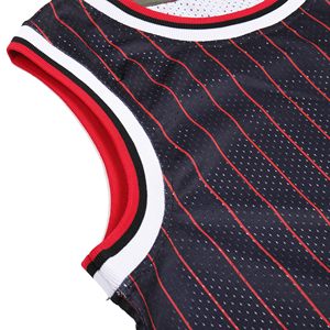 Camisetas de baloncesto de malla personalizadas al por mayor con mejor venta, uniformes de árbitro de baloncesto con logotipo personalizado, camisetas de baloncesto mini de poliéster - Product Image 5
