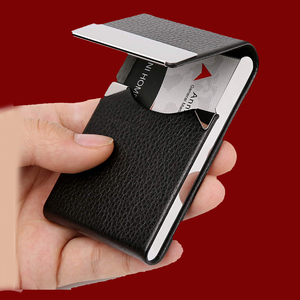 กระเป๋าสตางค์หนังวัวใส่นามบัตรมีโลโก้ตามสั่ง - Product Image 6