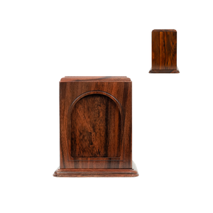 High Quality Natural Wood <b>Casket</b> <b>for</b> Adults Sturdy Cremation Urn <b>for</b> Human <b>Ashes</b> OEM ODM DSP LTD DSU103 Funeral Supplies Vietnam - Product Image 4