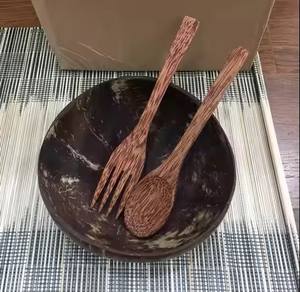 Tasse en coquille de noix de coco écologique naturelle tasses à noix de coco fabriquées à la main cadeau personnalisé bol durable du Viet Nam traitement à l'huile faire polir - Product Image 6