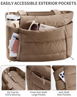 Sac fourre-tout matelassé en nylon écologique en gros, léger, pour la salle de sport, les courses, la plage, logo personnalisé, couleur, sac fourre-tout matelassé