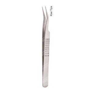 Pincettes d'extension de cils de couleur argent à motifs différents - Product Image 6