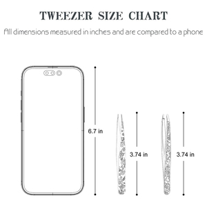 Pinces à épiler de qualité supérieure, en acier métallique recouvert de papier fleuri, outil de maquillage pour l'épilation des sourcils, pinces à épiler pour un usage domestique et en salon - Product Image 4