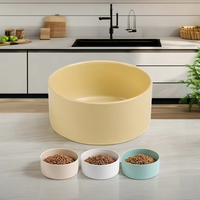 Gamelle pour animaux de compagnie en plastique durable, non automatique, personnalisable OEM, écologique, multicolores, pour chiots, chiens et chats