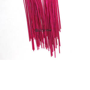 Material de bordado Bobina francesa Lingote Hilo de alambre Bordado Rebordear y joyería Color púrpura personalizado - Product Image 1