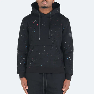 Sweat-shirts en coton bio de haute qualité, personnalisés, unisexes, pour femmes, en toile de coton, crochetés, écologiques, de luxe, à col à capuche, pour l'hiver - Product Image 4