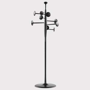 Attractive Black Powder Coated <b>Vintage</b> Style Free Standing Entryway Garment <b>Coat</b> Metal Rack Clothes <b>Stand</b> <b>Coat</b> Hanger <b>Stand</b> - Product Image 1