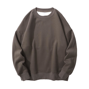 Sweat-shirt pour homme de haute qualité 100% surdimensionné à col rond personnalisable sweat-shirt en coton mélangé au prix d'usine - Product Image 1