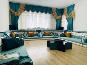 Sofá árabe moderno Majlis diseño tradicional marroquí Maghribi Majles Arabia muebles para sala de estar muebles para el hogar apartamento - Product Image 2