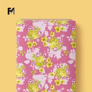 Tissu en coton doux Finemore avec motif floral <span class=keywords><strong>Wiltshire</strong></span>, Sambourne, Bridgerton, nœud, bouquet, trèfle, blocs de couleurs - Nouveauté - Product Image 5