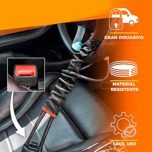 Verrou de volant antivol universel pour voiture - Couleurs assorties - Product Image 6