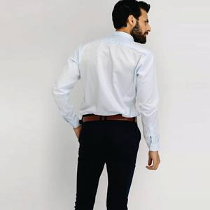 Camisa Camisas formales Hombres de manga larga Moda Marcas internacionales Outlet Hombres Tela transpirable Casual Marca famosa - Product Image 6