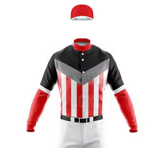 Uniforme de béisbol para hombre, ropa personalizada para jóvenes, uniforme deportivo cómodo para hombre, nuevo diseño liso - Product Image 4