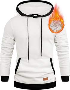 Meilleur matériau Sweats à capuche d'hiver pour hommes Tendance Mode avec techniques de teinture unie Prix d'usine Personnalisable Marque privée - Product Image 1