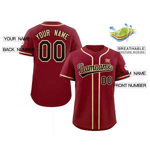 Ropa de equipo Uniforme de béisbol Nueva llegada Uniforme de béisbol Ropa deportiva Uniforme de béisbol personalizado - Product Image 4