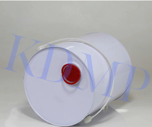 Boîte métallique en fer blanc 3L de marque OEM avec couvercle étanche poignée solide revêtement en or couleurs personnalisées pour les produits ménagers - Product Image 1