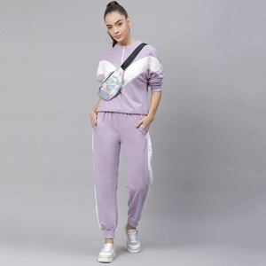 2 Piece Set jogging Sweat Suits <b>Tracksuit</b> Women's Soft <b>Velour</b> Gym Sports Unisex Winter Zipper Up Track Suit - Product Image 3