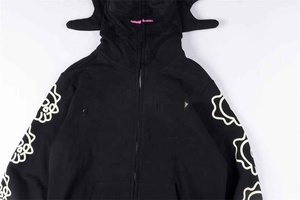 Sudadera con capucha y cremallera completa para hombre, de gran tamaño sudadera de lana de algodón, elegante, informal, cálida, ligera, Sudadera con capucha, ropa de calle unisex - Product Image 4