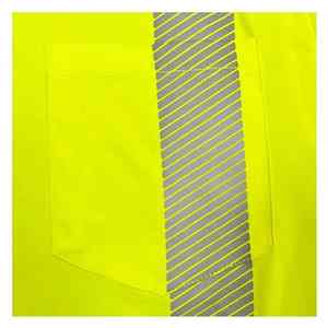 Wholesale Custom Printing Logo Reflective Men <b>High</b> Visibility Short Sleeve Security Safety Hi <b>Vis</b> Workwear 2025 <b>T</b> <b>Shirt</b> - Product Image 5