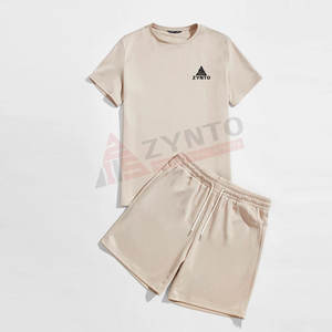 Créez Votre Propre Logo Ensembles Courts Légers Meilleure Qualité Ensembles Courts Nouveautés Ensembles Courts Fabriqués au Pakistan - Product Image 1