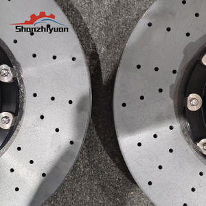 Performances de freinage améliorées avec des freins en céramique carbone à fibres longues pour <span class=keywords><strong>Honda</strong></span> Civic FL5 Fit Jazz EK3 EK9 <span class=keywords><strong>Acura</strong></span> Integra Type R <span class=keywords><strong>NSX</strong></span> - Product Image 1