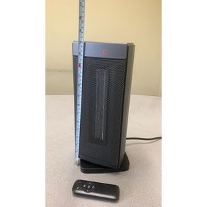 1500W Portable Electric <b>Ceramic</b> Space <b>Heater</b> Fast Heating Indoor Only Remote Controlled EU <b>Plug</b> for Bathroom Use - Product Image 2