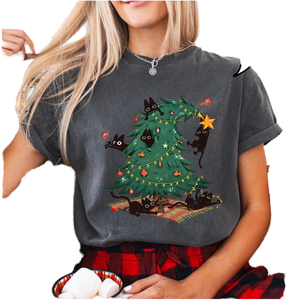 Camisetas de Hombre de Secado Rápido con Estampado Navideño, Tejido Ligero, 100% Poliéster, Suministro al por Mayor - Product Image 1