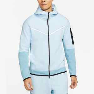 Logotipo personalizado de alta calidad 100% algodón Fleece Stone & Baby Blue Warmth Standard Fit Sportswear Chándales para hombres, s - Product Image 2
